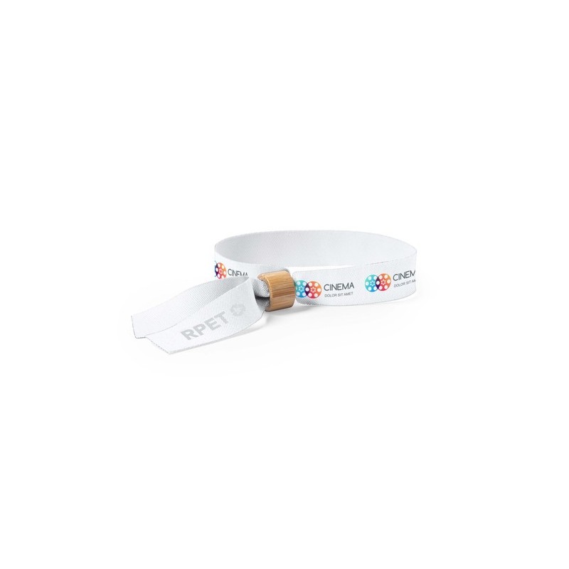 Bracelet Éco-responsable Personnalisé Événementiel - Broch Matières : bambou Couleurs : bleu marine cadeau affaires élégant