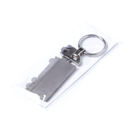 Porte-Clés Personnalisé Ecologique Trailer Matières : métal marquage laser ultra précis