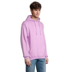 Sweat-Shirt Éco-responsable Unisex à Capuche Personnalisé CONDOR Matières : coton Taille textile : XS Couleurs : lilas personnal