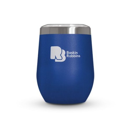 MUG ISOTHERME DOUBLE PAROI INOX AVEC COUVERCLE EN INOX RECYCLE