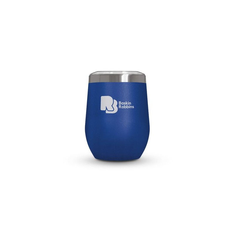 Mug Isotherme Double Paroi Éco-responsable en Inox avec Couvercle en Inox Recyclé - Personnalisable cadeau collaborateur premium