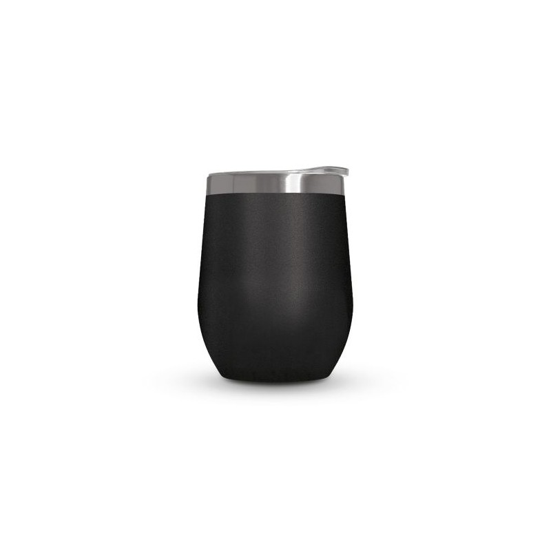 Mug Isotherme Double Paroi Éco-responsable en Inox avec Couvercle en Inox Recyclé - Personnalisable goodies publicitaire durable