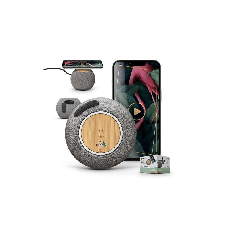 Enceinte 5W BT5.3 & Chargeur Induction 15W