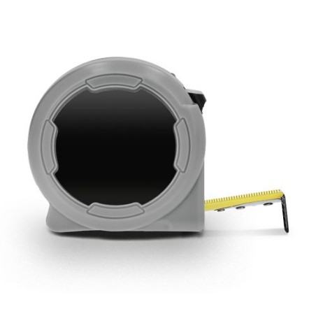 Mètre Ruban Jaune Pratique 5 m x 19 mm en Coque Plastique - Outil Publicitaire Personnalisé personnalisation sur mesure