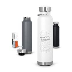 Gourde isotherme double-paroi en inox 65 cl personnalisable 2
