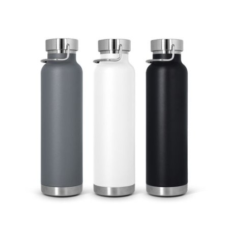 Gourde isotherme double-paroi en inox 65 cl personnalisable goodies publicitaire événementiel