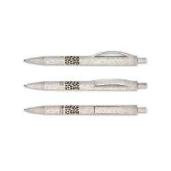 Stylo Bille Éco-responsable à Écriture Fluide et Précise - Corps et Clip Plastique Bio-Sourcé impression logo haute qualité