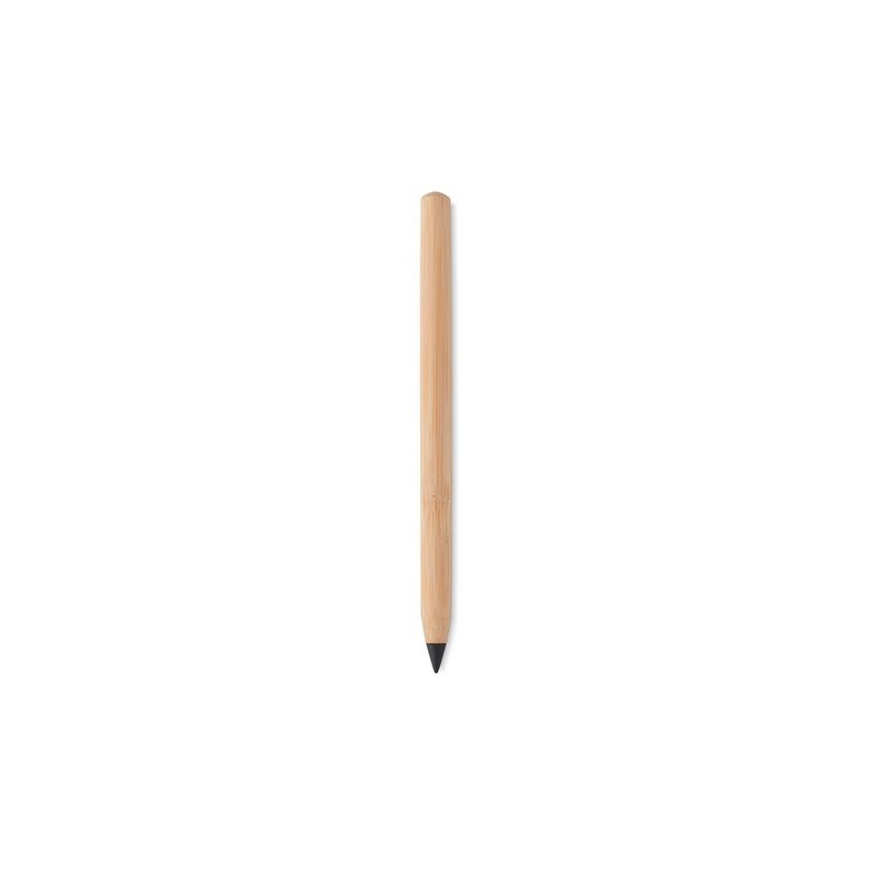 Crayon sans encre longue durée  personnalisé INKLESS BAMBOO Matières : bambou Couleurs : bois