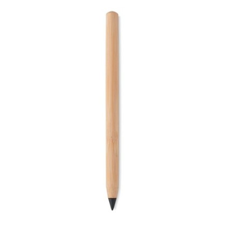 Crayon sans encre longue durée  personnalisé INKLESS BAMBOO Matières : bambou Couleurs : bois