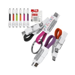 Câble rapide 20W 6 en 1 pour transfert de données - Objets publicitaires personnalisés 2