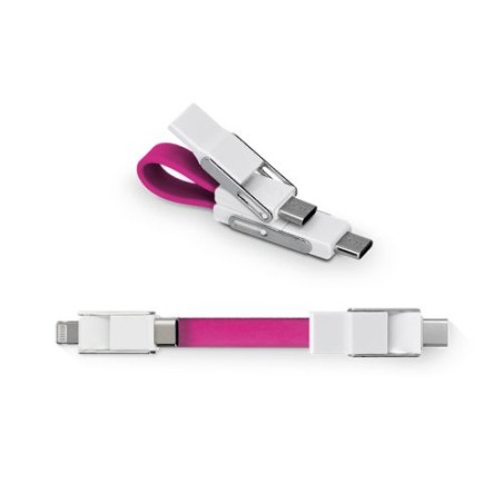 Câble de Charge Rapide 20W 6 en 1 - Pratique et Compact