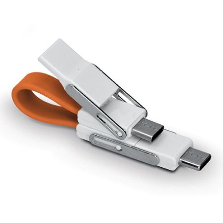 Câble de Charge Rapide 20W 6 en 1 - Pratique et Compact