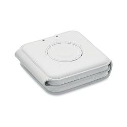 Chargeur pliable personnalisé 3 en 1 - ORIO Matières : ABS Couleurs : blanc cadeau entreprise pas cher