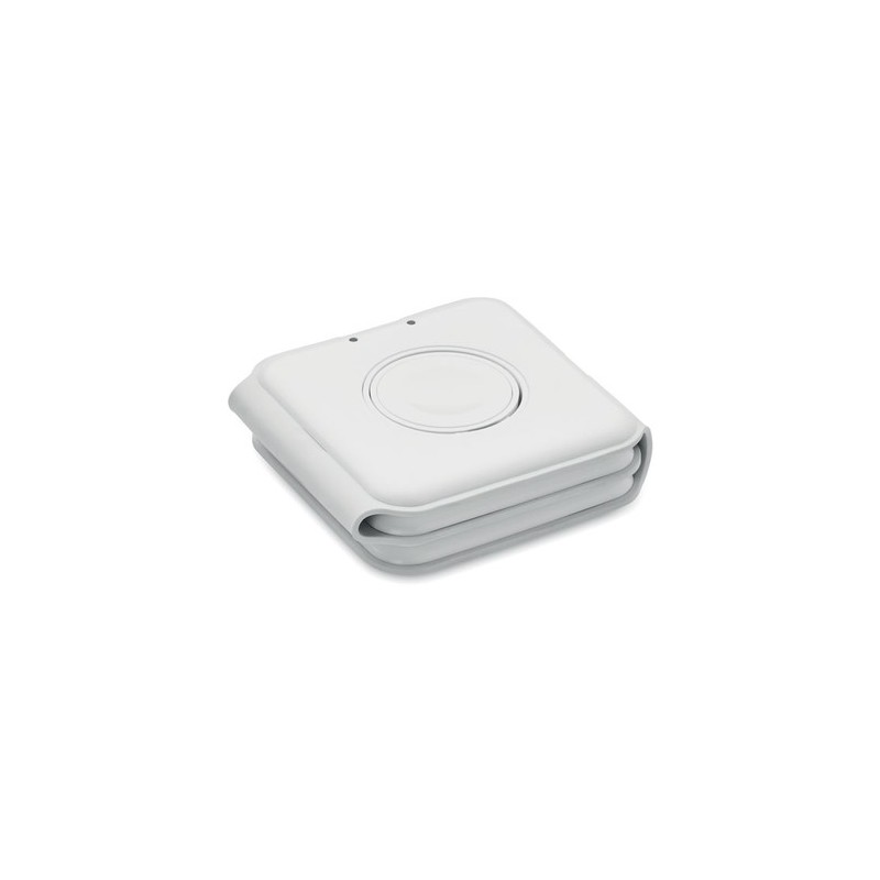 Chargeur pliable personnalisé 3 en 1 - ORIO Matières : ABS Couleurs : blanc cadeau entreprise pas cher