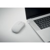 Souris sans fil rechargeable  personnalisée - CURVY C Matières : ABS recyclé Couleurs : blanc objet publicitaire robuste