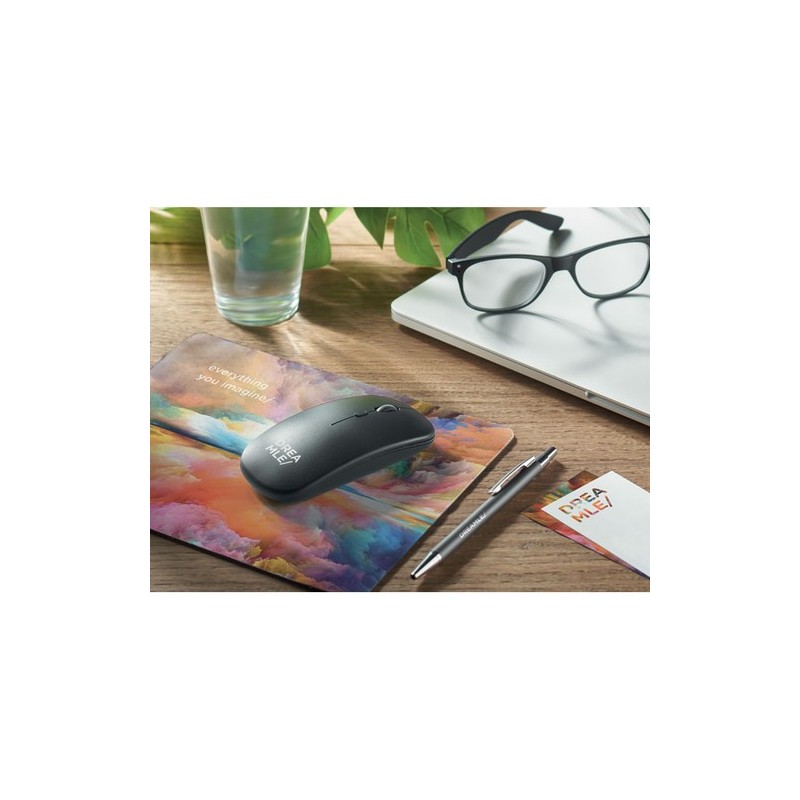 Souris sans fil rechargeable CURVY C - Écologique et Pratique