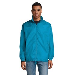 Veste coupe-vent unisexe personnalisée - Idéale pour tous SHIFT Taille textile : L Couleurs : bleu aqua cadeau collaborateur pre