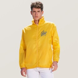 Veste coupe-vent unisexe personnalisée - Idéale pour tous SHIFT Taille textile : S Couleurs : jaune goodies publicitaire événeme