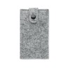 Set de manucure personnalisé  6 pièces - NAILKIT FELT Matières : PET recyclé Couleurs : gris personnalisable avec votre logo