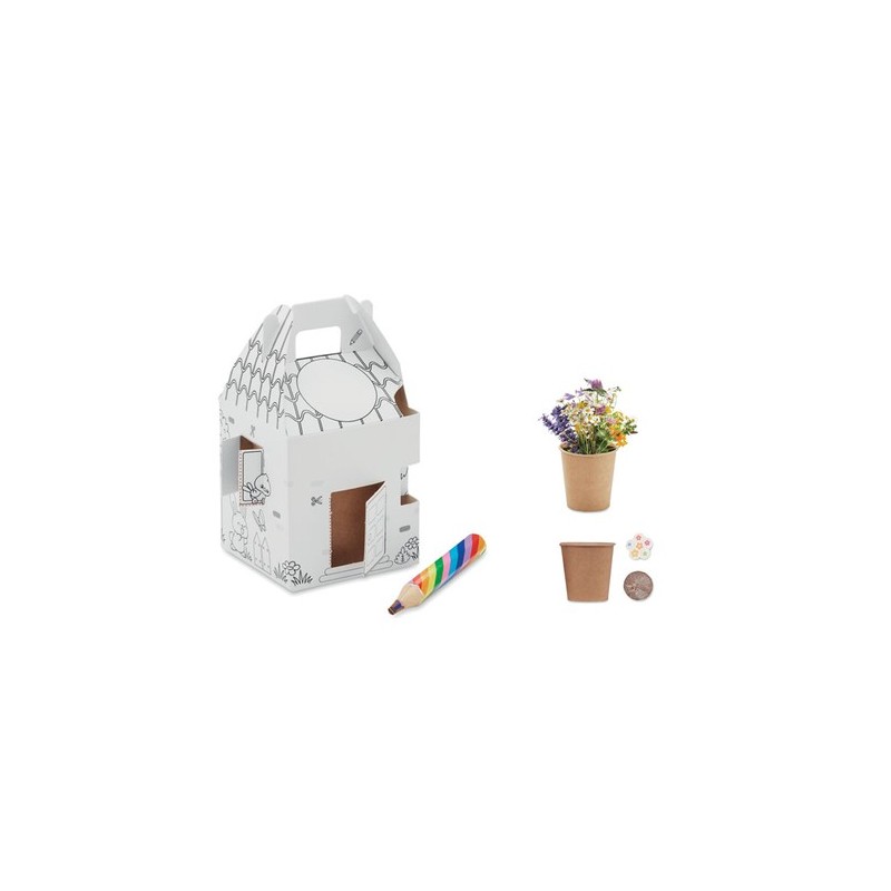 Kit de culture de graines personnalisé FULLHOUSE Matières : papier Couleurs : multicolore