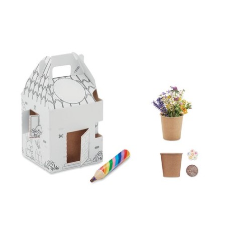 Kit de culture de graines personnalisé FULLHOUSE Matières : papier Couleurs : multicolore