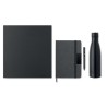 Set cadeau de luxe personnalisé  3 pièces - YOKOSO Matières : papier Couleurs : noir goodies publicitaire événementiel