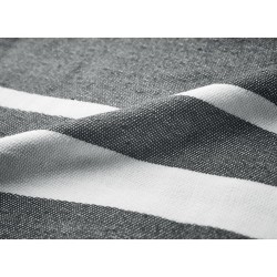 Serviette de plage  personnalisée 100x170cm - SEAQUAL® Matières : coton recyclé Couleurs : gris cadeau client original