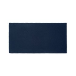Serviette de bain  personnalisée 70x140cm - SEAQUAL® Matières : coton recyclé Couleurs : bleu personnalisation rapide en France