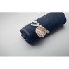 Serviette de bain  personnalisée 70x140cm - SEAQUAL® Matières : coton recyclé Couleurs : bleu objet publicitaire robuste