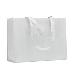Sac shopping  en RPET non tissé - KAIMONO Matières : PET recyclé Couleurs : blanc
