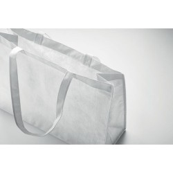 Sac shopping  en RPET non tissé - KAIMONO Matières : PET recyclé Couleurs : blanc goodies personnalisé en stock