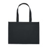 Sac shopping  en RPET non tissé - KAIMONO Matières : PET recyclé Couleurs : noir marquage laser ultra précis
