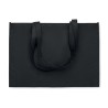 Sac shopping  en RPET non tissé - KAIMONO Matières : PET recyclé Couleurs : noir accessoire événementiel unique