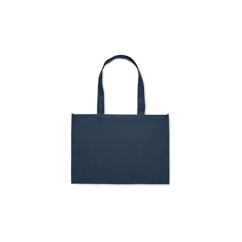 Sac shopping  en RPET non tissé - KAIMONO Matières : PET recyclé Couleurs : bleu objet promotionnel éco-responsable