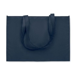 Sac shopping  en RPET non tissé - KAIMONO Matières : PET recyclé Couleurs : bleu goodies entreprise design
