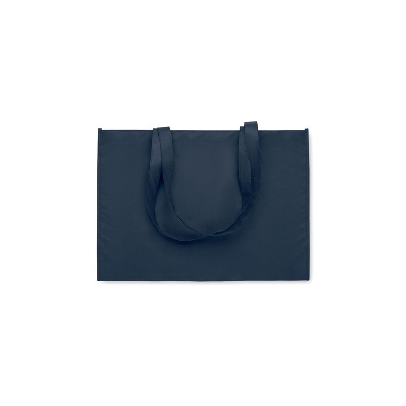 Sac shopping  en RPET non tissé - KAIMONO Matières : PET recyclé Couleurs : bleu goodies entreprise design