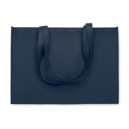Sac shopping  en RPET non tissé - KAIMONO Matières : PET recyclé Couleurs : bleu goodies entreprise design