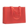 Sac shopping  en RPET non tissé - KAIMONO Matières : PET recyclé Couleurs : rouge goodies publicitaire événementiel