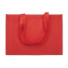 Sac shopping  en RPET non tissé - KAIMONO Matières : PET recyclé Couleurs : rouge cadeau collaborateur premium
