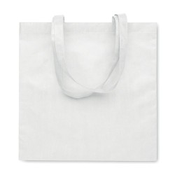 Sac shopping  en RPET non tissé - KAIMANI Matières : PET recyclé Couleurs : blanc personnalisable avec votre logo