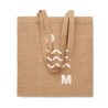 Sac shopping en jute personnalisé,  et durable - ZOLANG Matières : jute Couleurs : beige cadeau entreprise pas cher