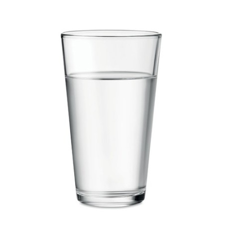 Verre conique  300ml - RONGO Matières : verre Couleurs : transparent personnalisable avec votre logo