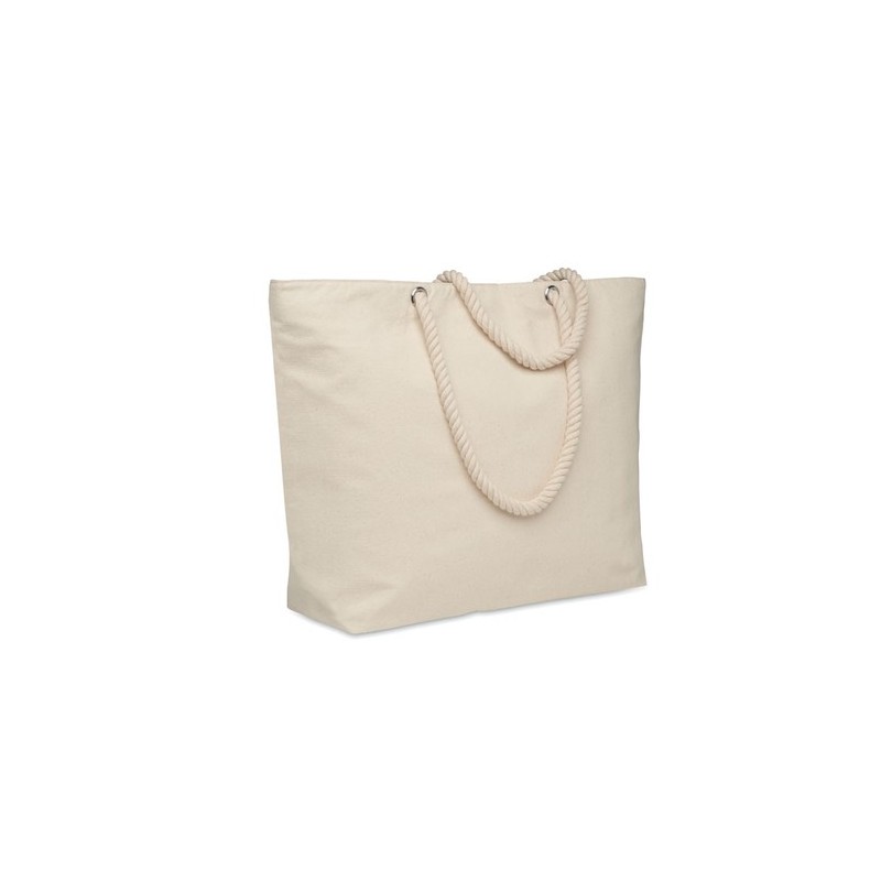 Sac de plage isotherme en coton personnalisé HEAVEN Matières : coton Couleurs : beige