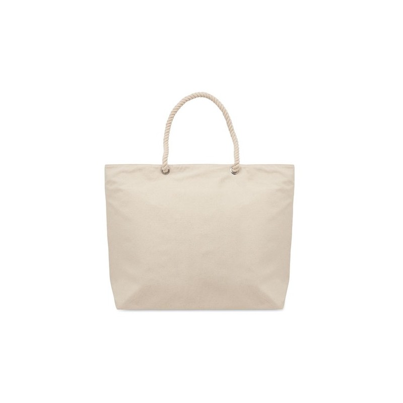 Sac de plage isotherme en coton personnalisé HEAVEN Matières : coton Couleurs : beige personnalisable avec votre logo