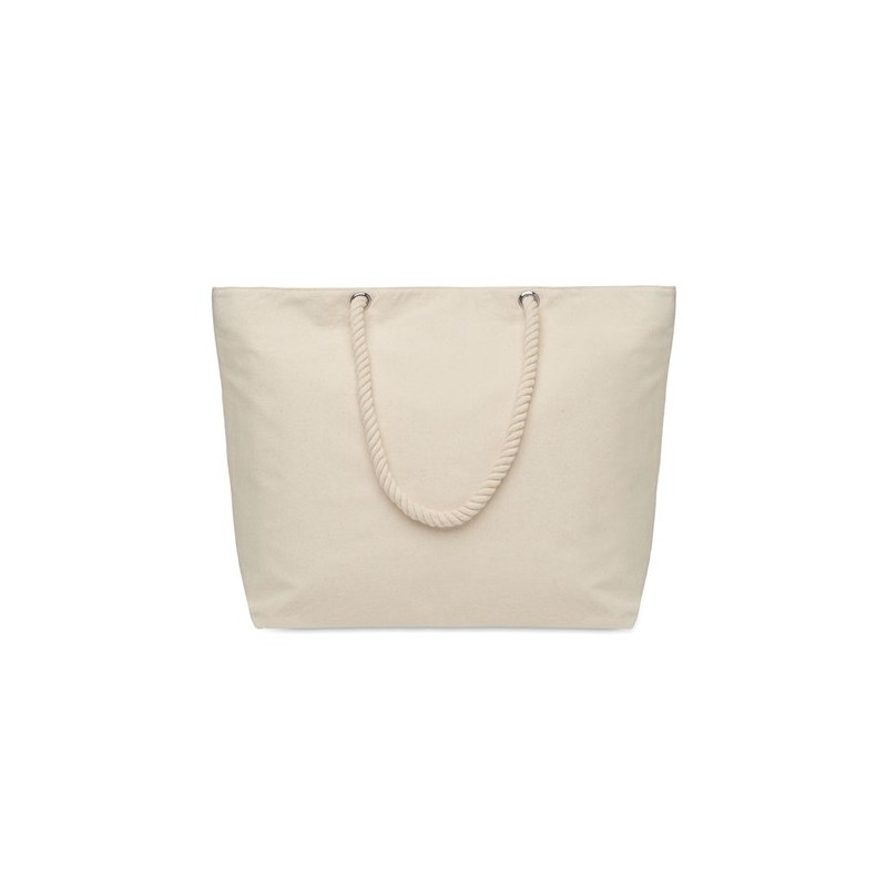 Sac de plage isotherme en coton personnalisé HEAVEN Matières : coton Couleurs : beige cadeau entreprise pas cher