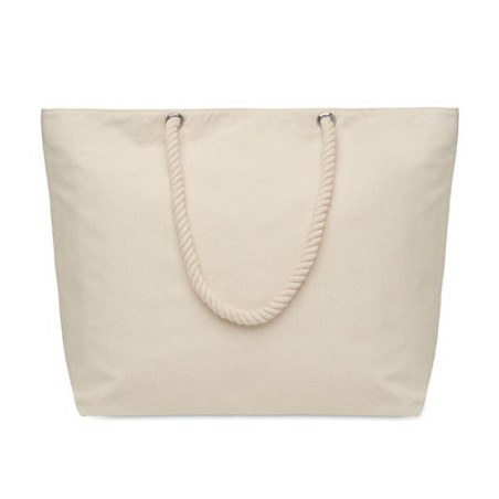 Sac de plage isotherme en coton personnalisé HEAVEN Matières : coton Couleurs : beige cadeau entreprise pas cher