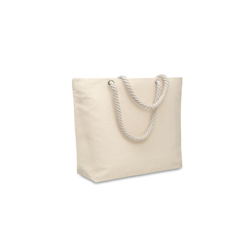Sac de plage  personnalisé 220gr/m² - MARE Matières : coton recyclé Couleurs : beige