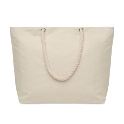Sac de plage  personnalisé 220gr/m² - MARE Matières : coton recyclé Couleurs : beige 2