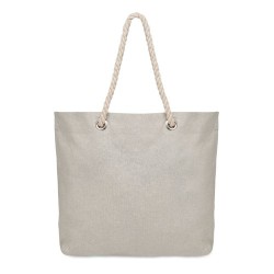 Sac de plage  personnalisé 220gr/m² - MARE Matières : coton recyclé Couleurs : beige accessoire événementiel unique