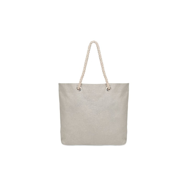 Sac de plage  personnalisé 220gr/m² - MARE Matières : coton recyclé Couleurs : beige accessoire événementiel unique